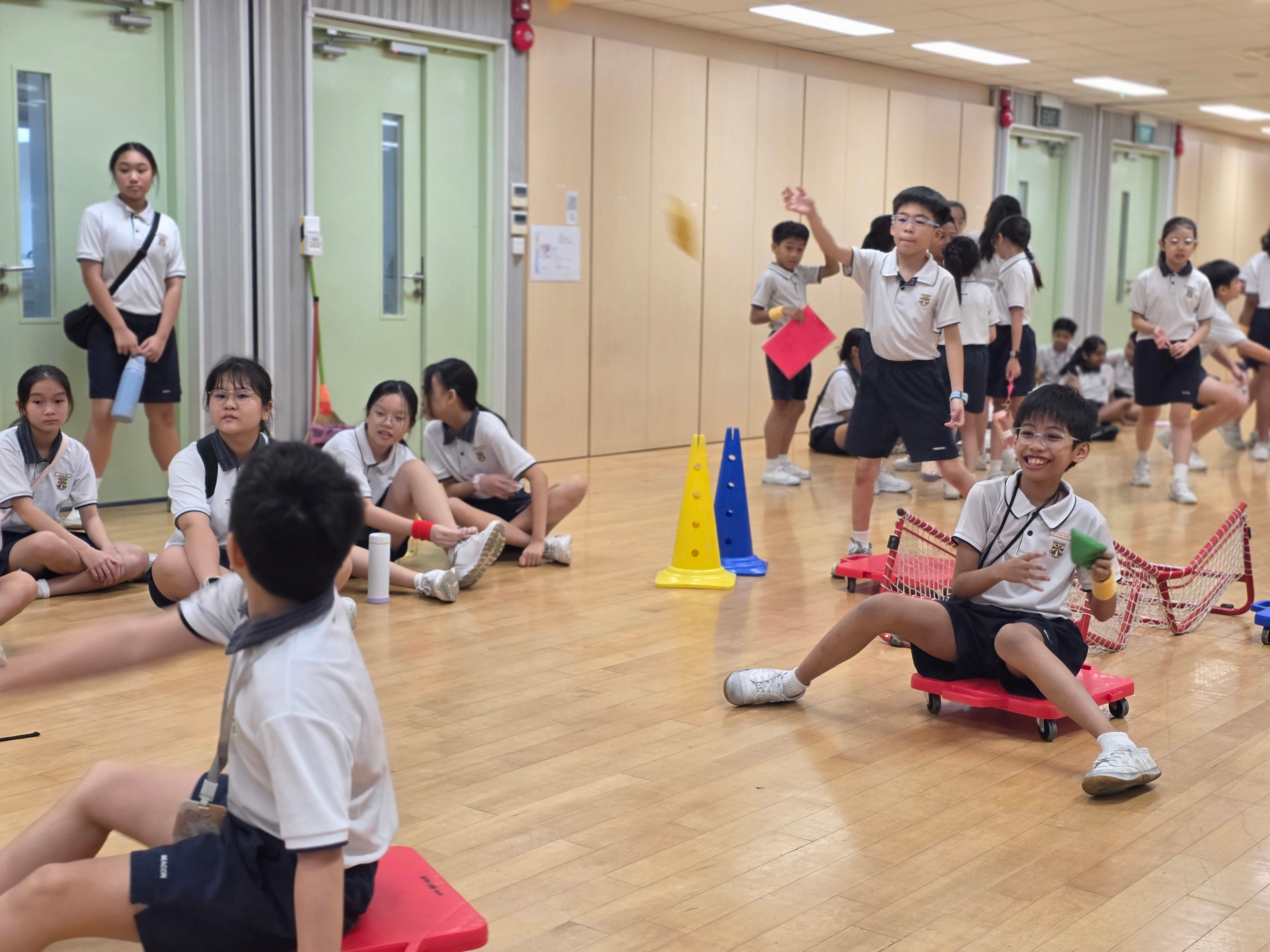 Joy, teamwork and creativity were at the heart of the Games Carnival